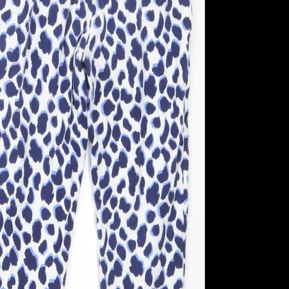 John Lewis Girls Blue Geometric Cami Pyjama Pants Size 6 Years