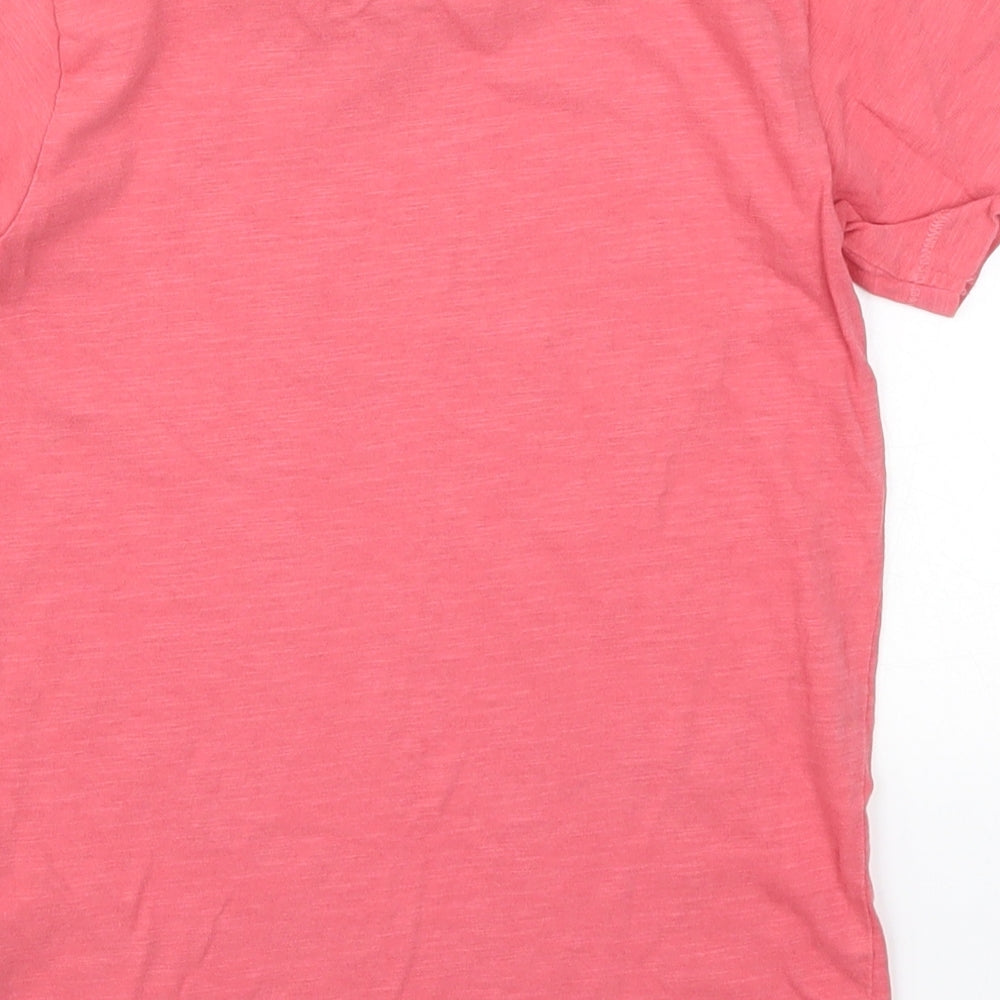 Next Boys Pink Basic T-Shirt Size 5-6 Years - Awesome