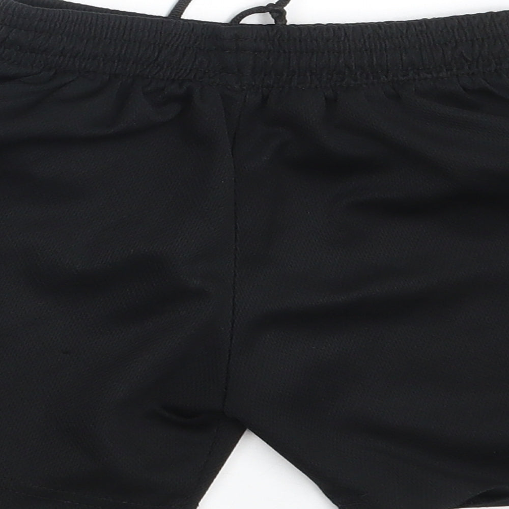 Medallion Boys Black Sweat Shorts Size M - Waist 18in; Inside leg 4in