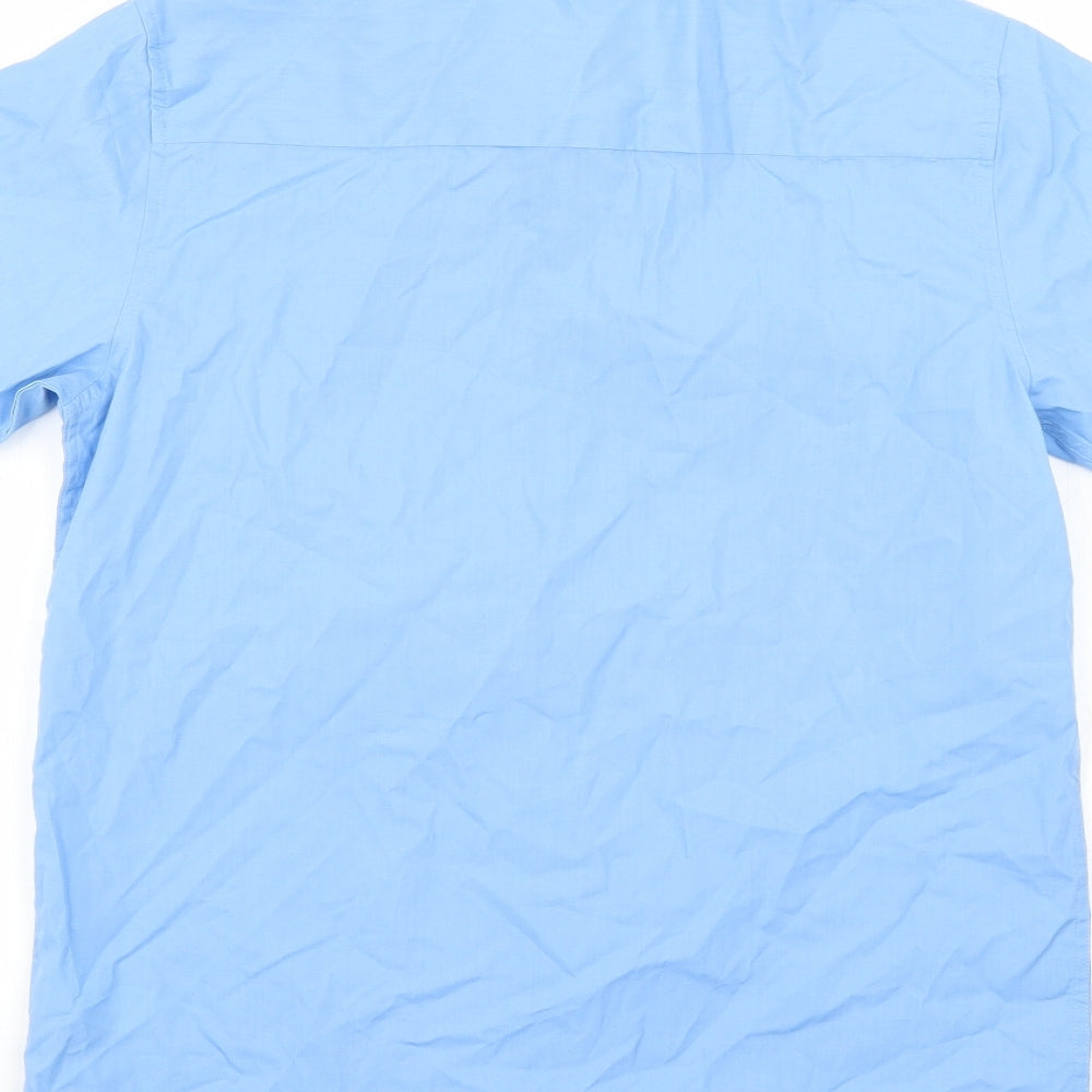 Next Boys Blue Basic Button-Up Size 13 Years