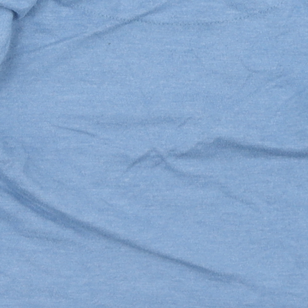 Hullabaloo Boys Blue Basic T-Shirt Size 4-5 Years