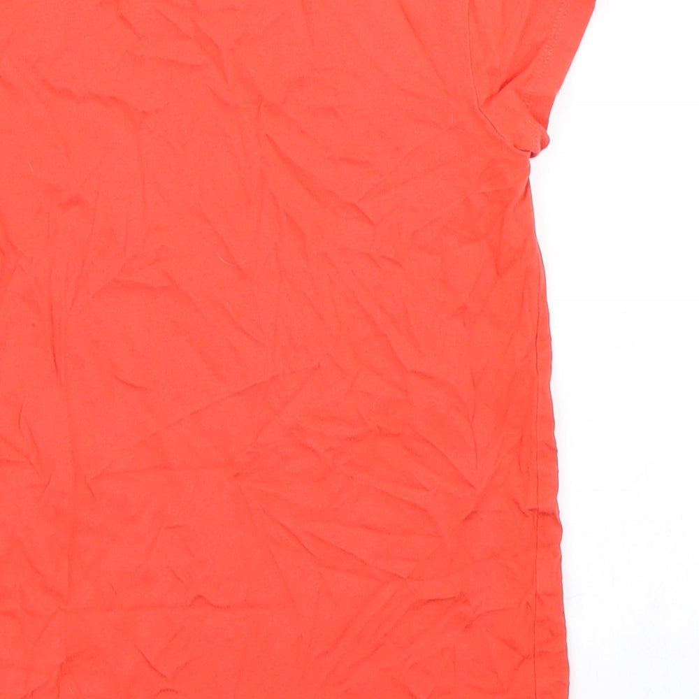 NEXT Girls Red Basic T-Shirt Size 9 Years