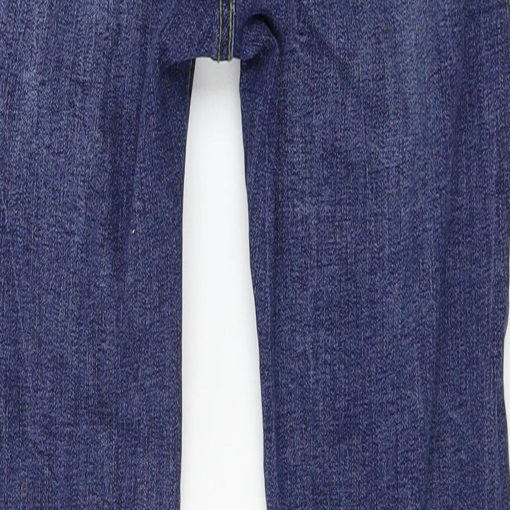 Denim & Co. Womens Blue Denim Skinny Jeans Size 8 L27 in