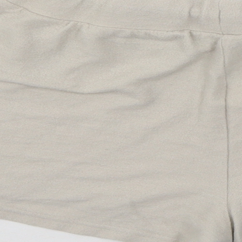 Disney Womens Beige Solid Jersey Top Pyjama Pants Size 6 - Mickey Mouse