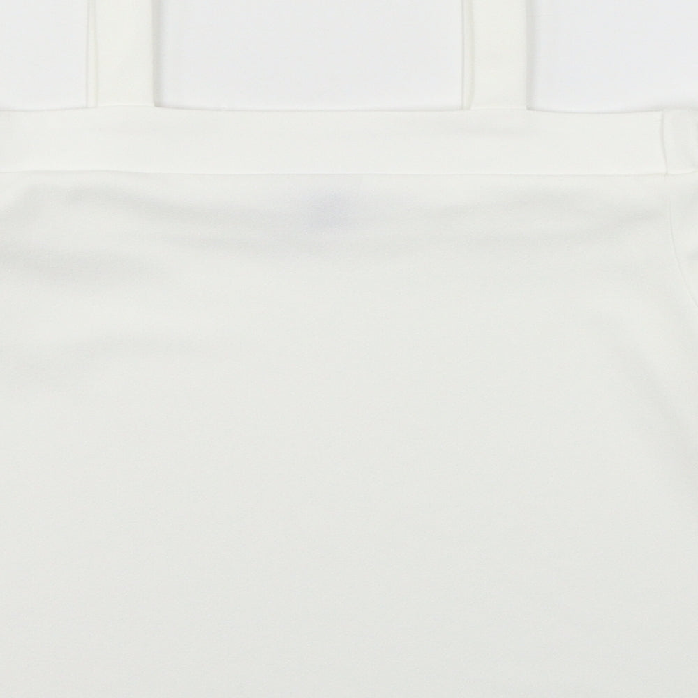 Primark Girls White Jersey Basic Blouse Size 10-11 Years
