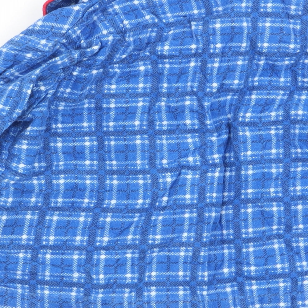 thomas the tank Boys Black Check Babydoll Pyjama Top Size 18-24 Months