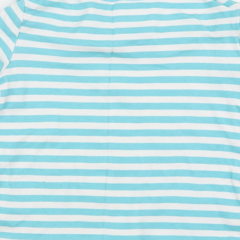 F&F Boys Multicoloured Striped Basic T-Shirt Size 2-3 Years