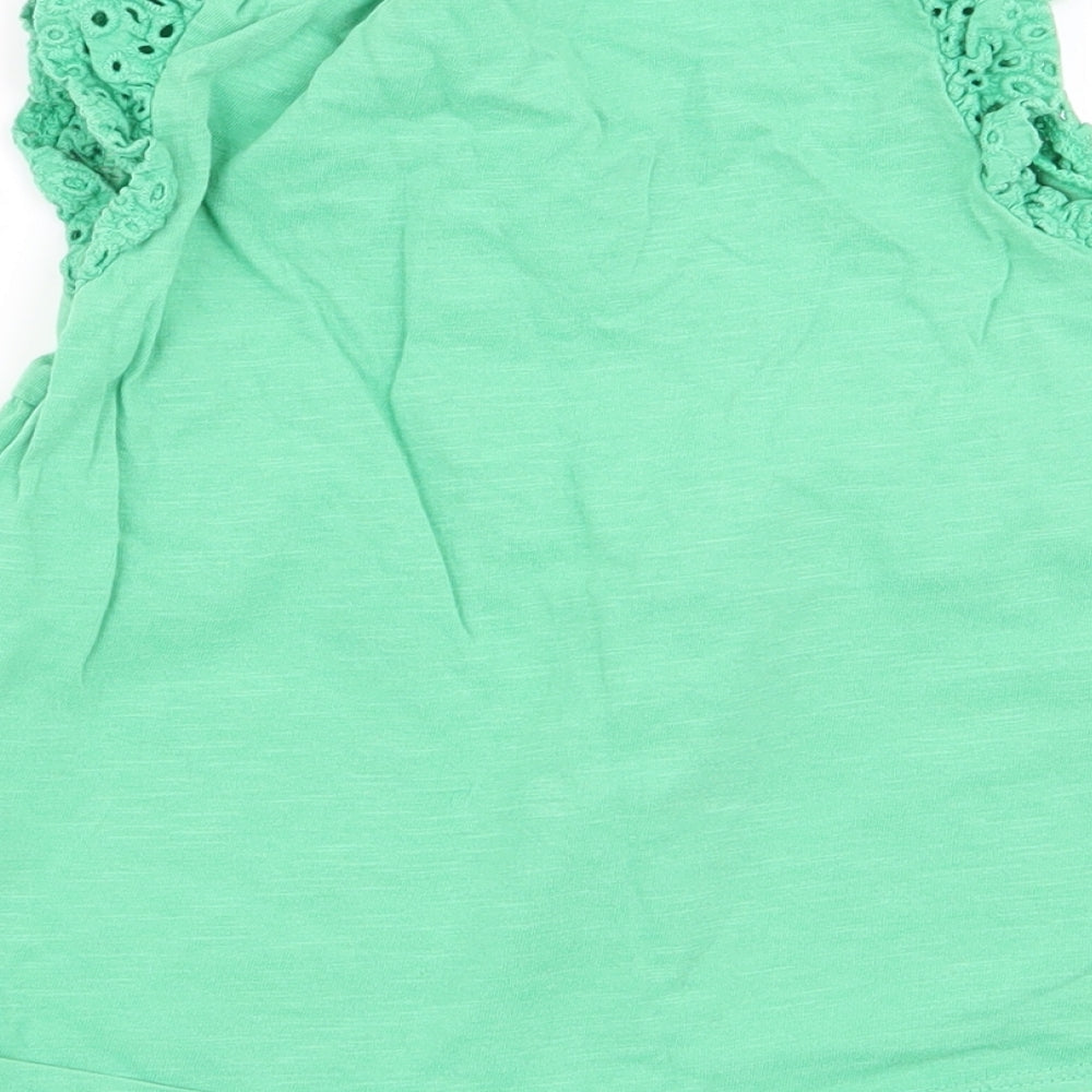 TU Girls Green Basic Tank Size 2-3 Years