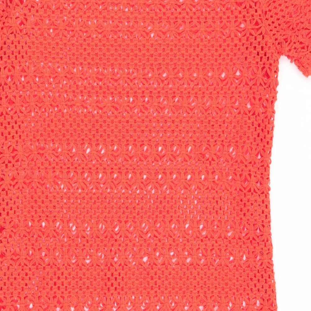 NEXT Womens Orange Fit & Flare Size 12