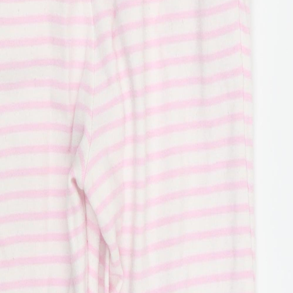 John Lewis Girls Multicoloured Striped Capri Lounge Pants Size 6 Years