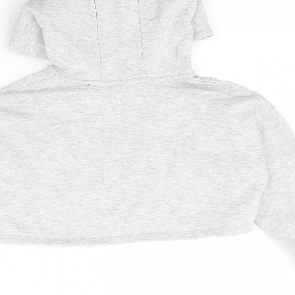 George Girls Grey Pullover Hoodie Size 5 Years - Minnie Mouse