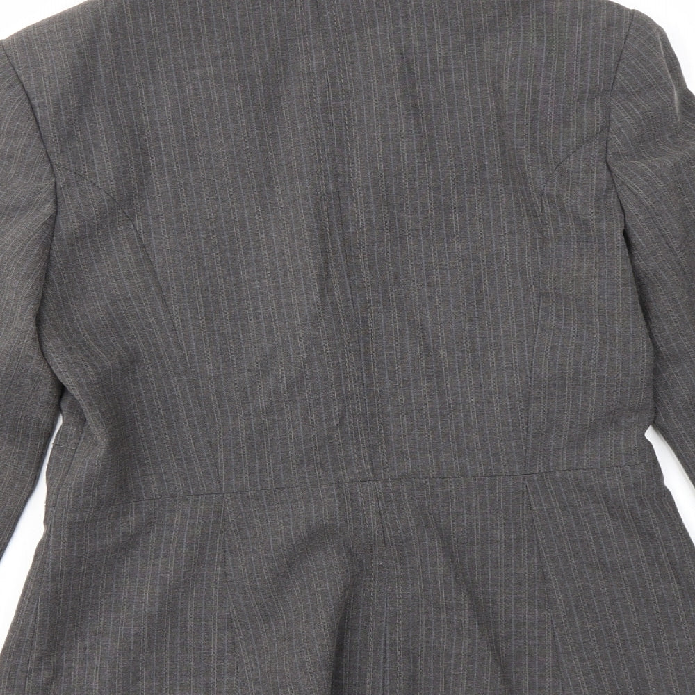 Autonomy Womens Grey Jacket Blazer Size 10