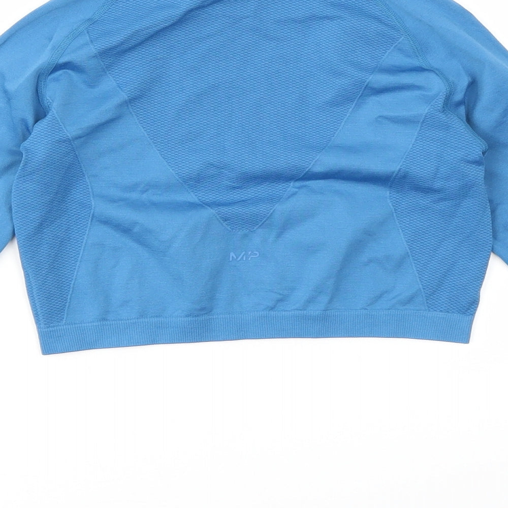 MP Womens Blue Basic T-Shirt Size XS