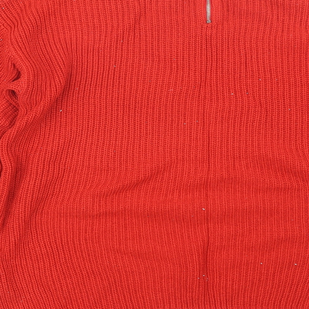 Dorothy Perkins Womens Red Pullover Jumper Size 14