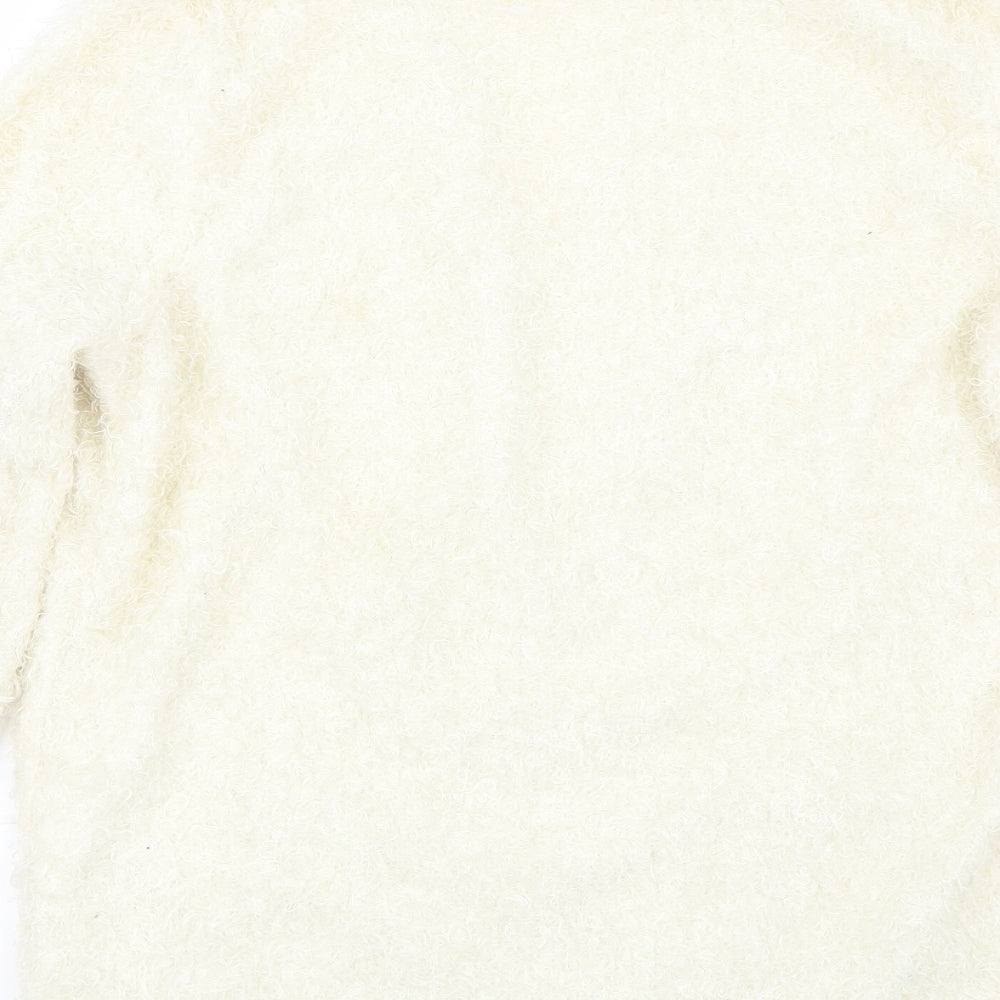 H&M Womens Beige Cardigan Jumper Size S