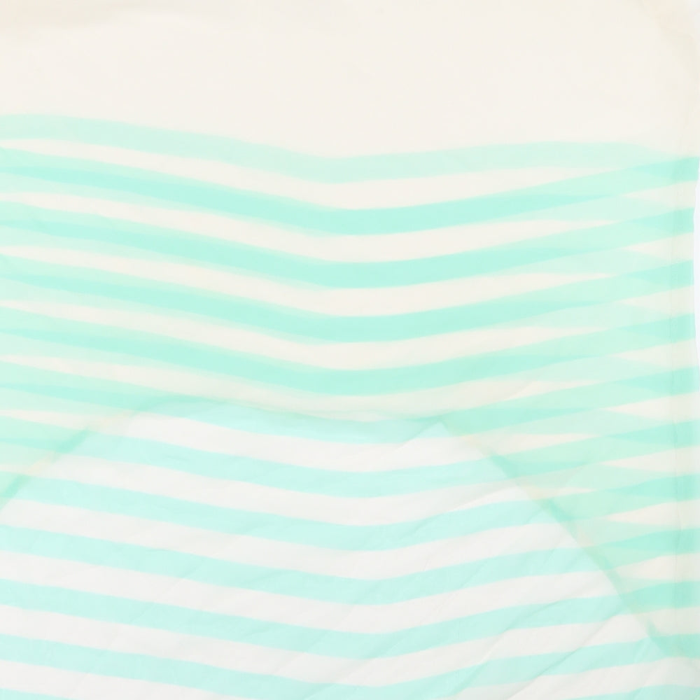 Primark Womens Beige Striped Basic Blouse Size 12