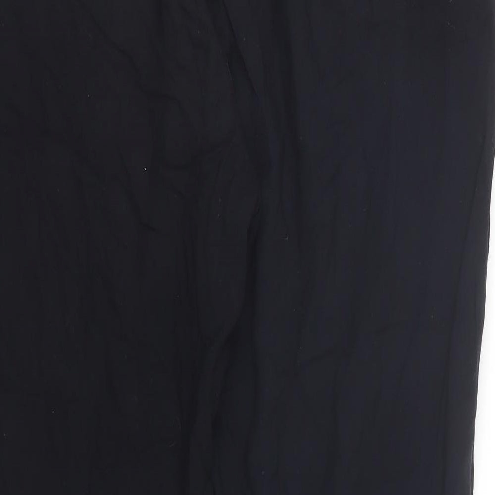 Avenue Womens Black Capri Trousers Size 12 L28 in