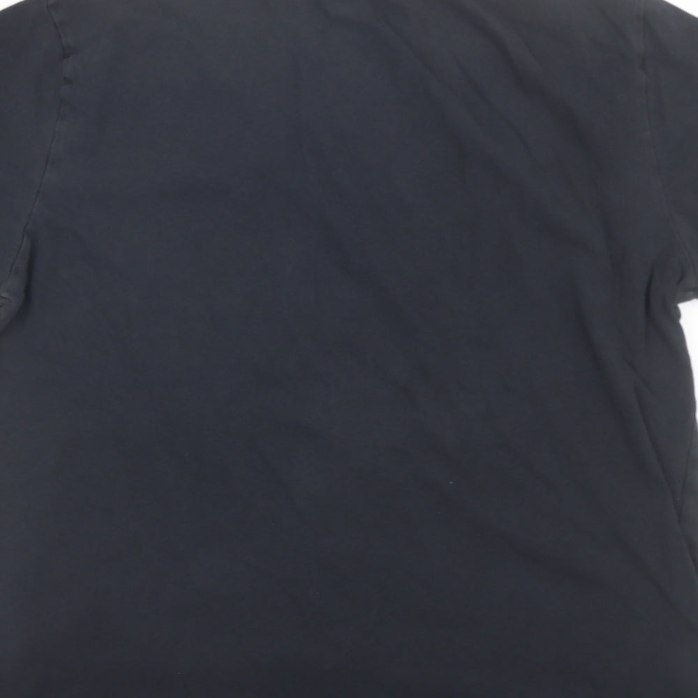 Next Mens Black T-Shirt Size M