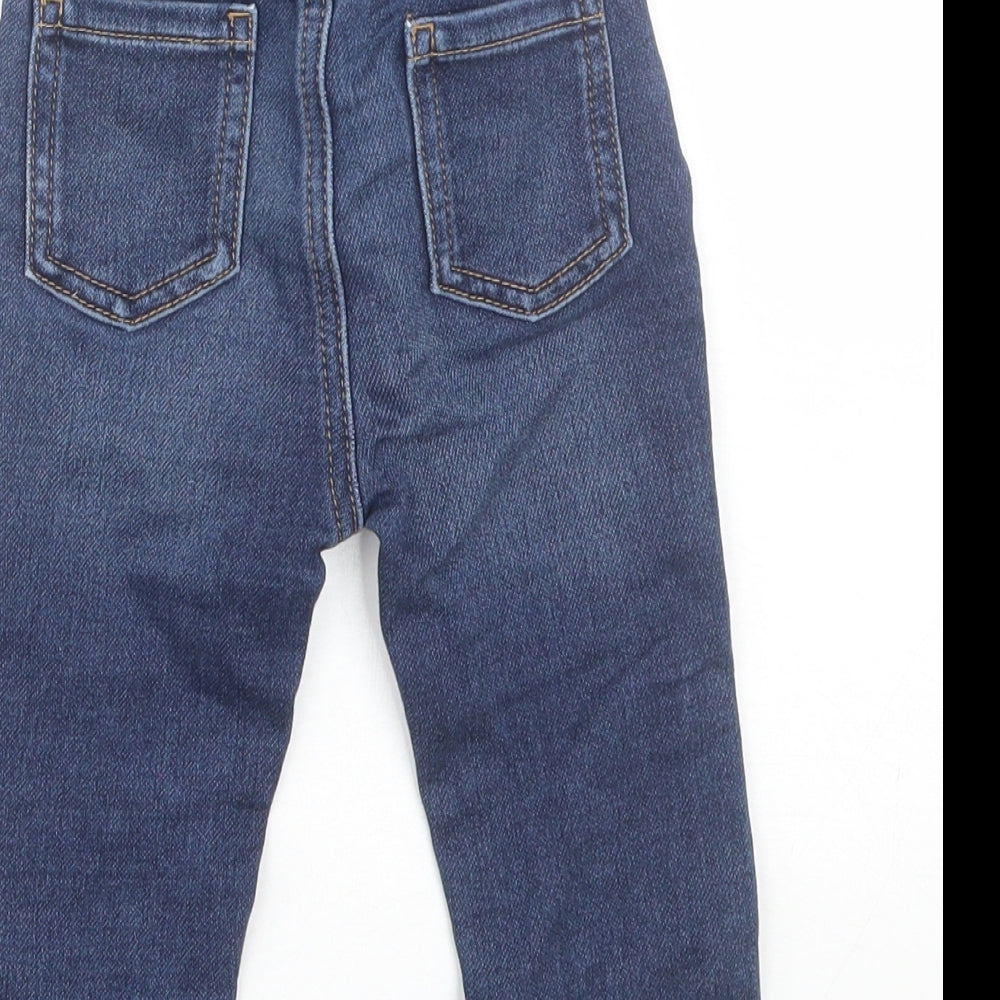 George Boys Blue Denim Capri Jeans Size 12-18 Months