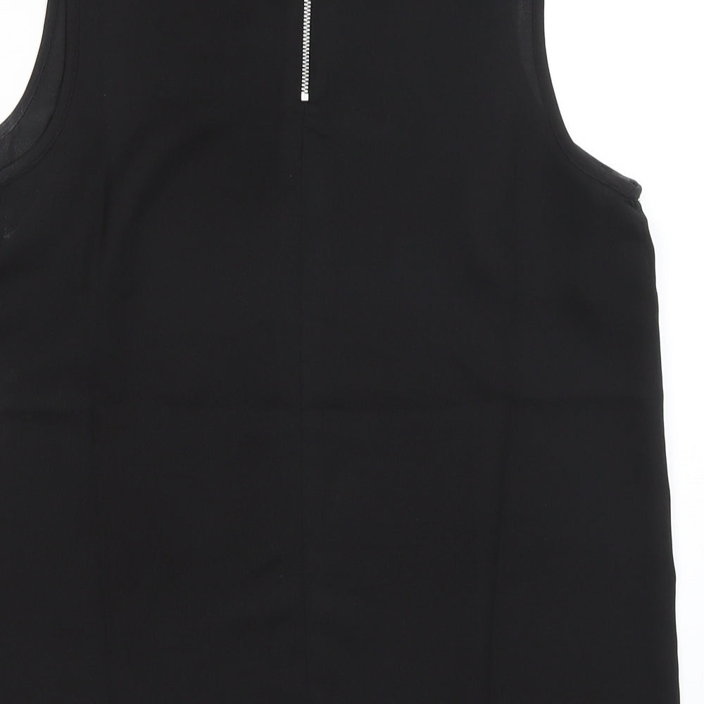 Joanna Hope Womens Black Basic Tank Size 14
