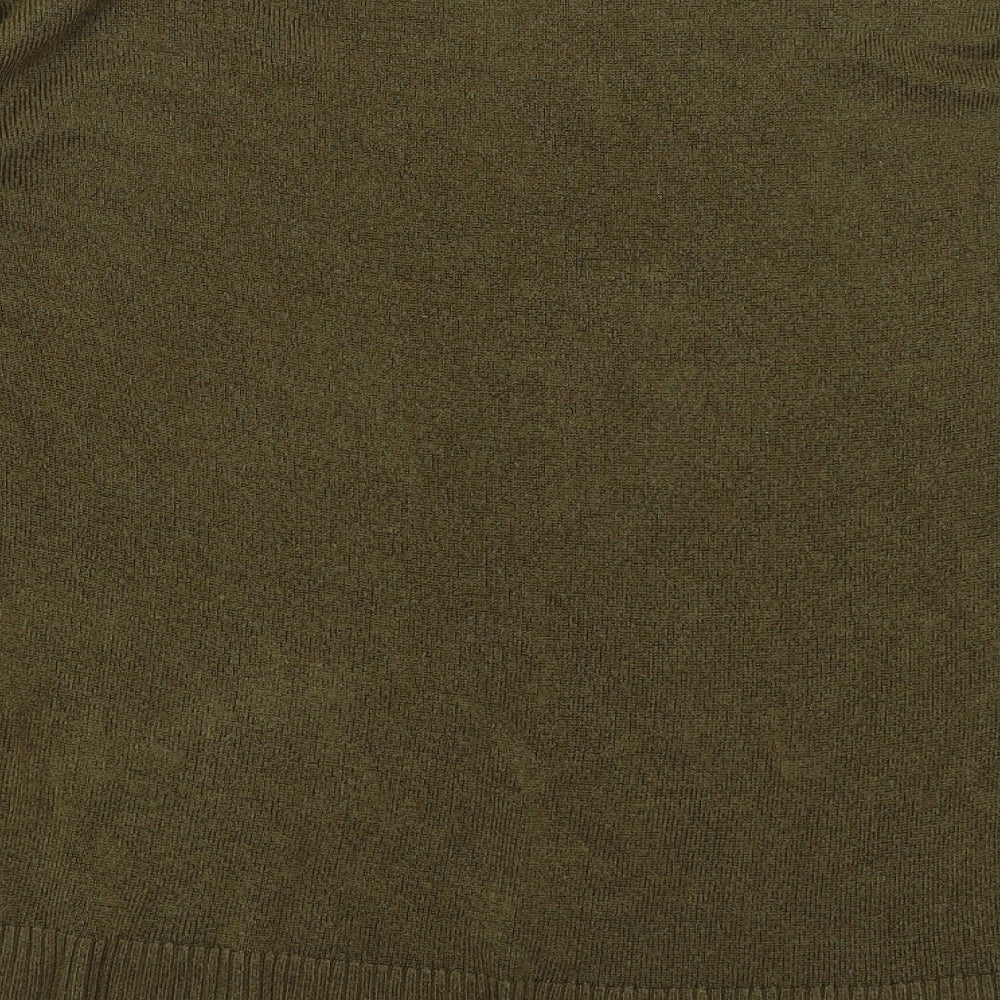 New Look Womens Green Pullover Jumper Size S