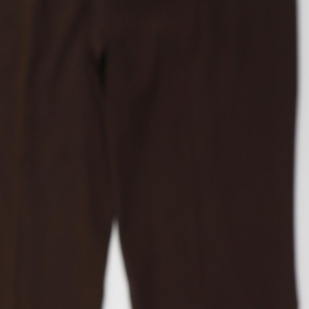 evie Womens Brown Trousers Size 20 L34 in