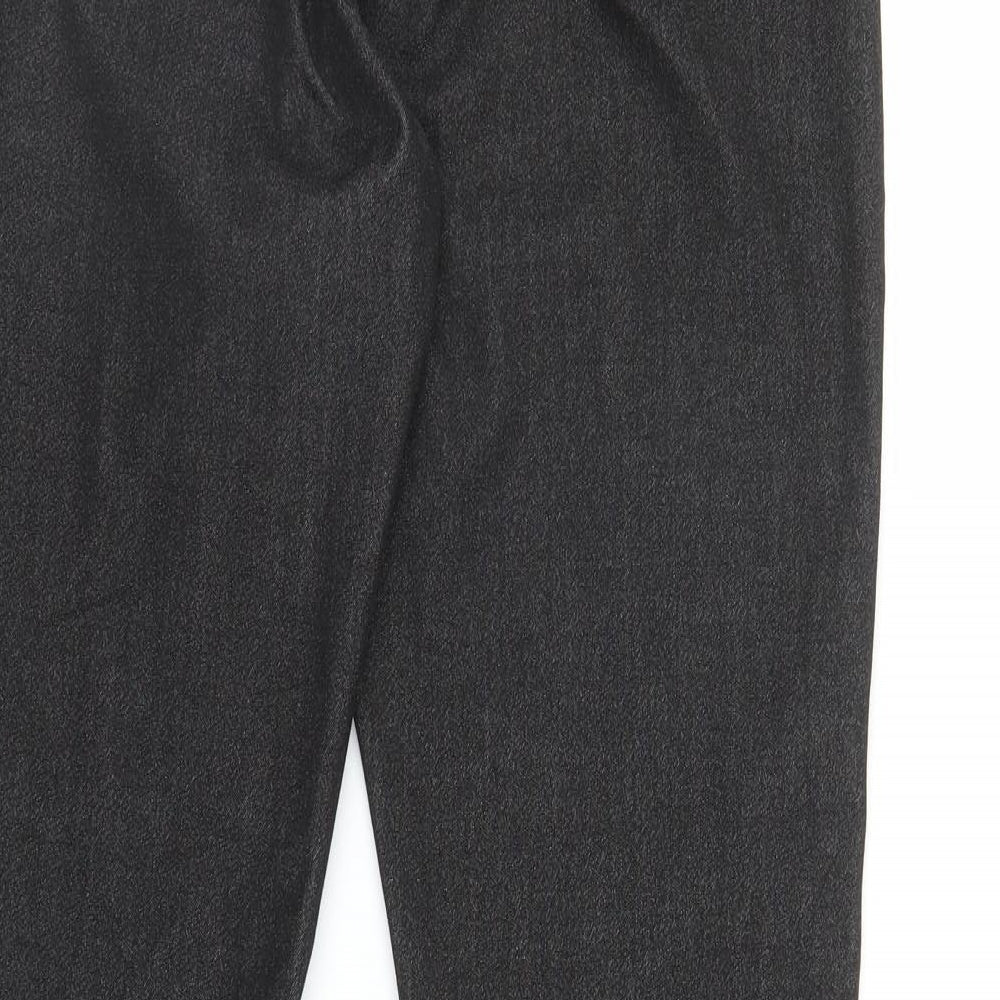 Mish Mash Womens Grey Trousers Size 12 L29 in