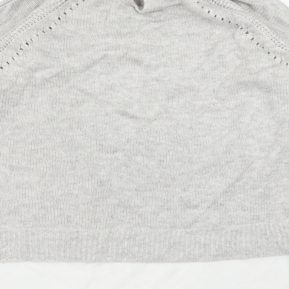 M&Co Womens Grey Pullover Jumper Size 16