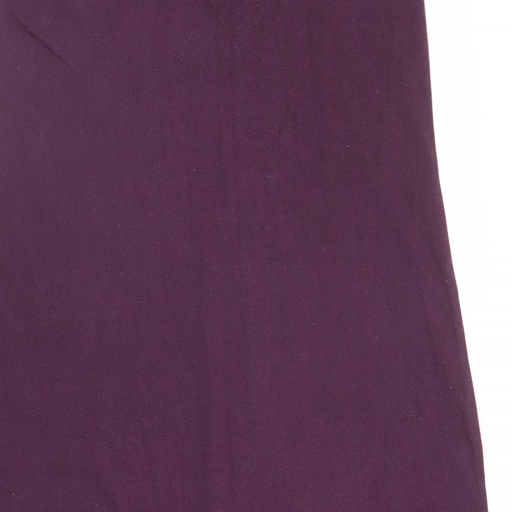 Marks & Spencer Womens Purple A-Line Size M