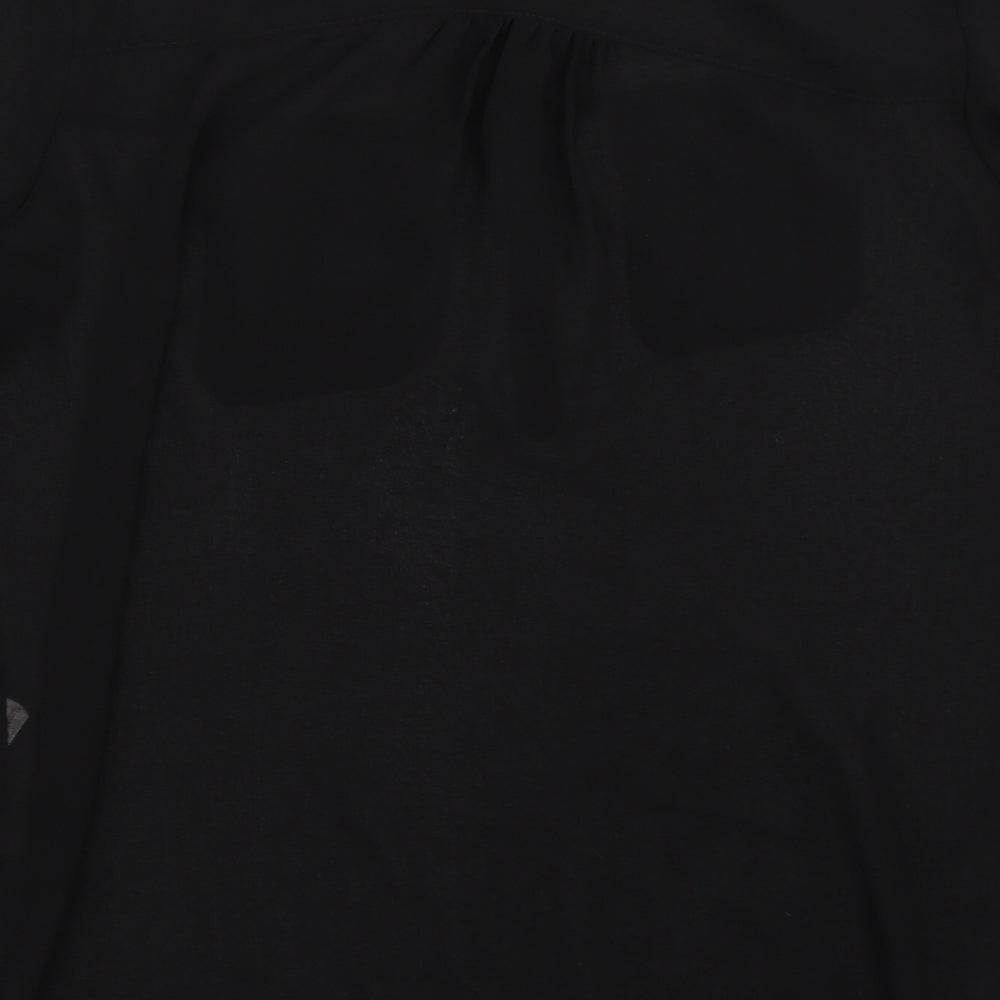 Atmosphere Womens Black Basic Blouse Size 8
