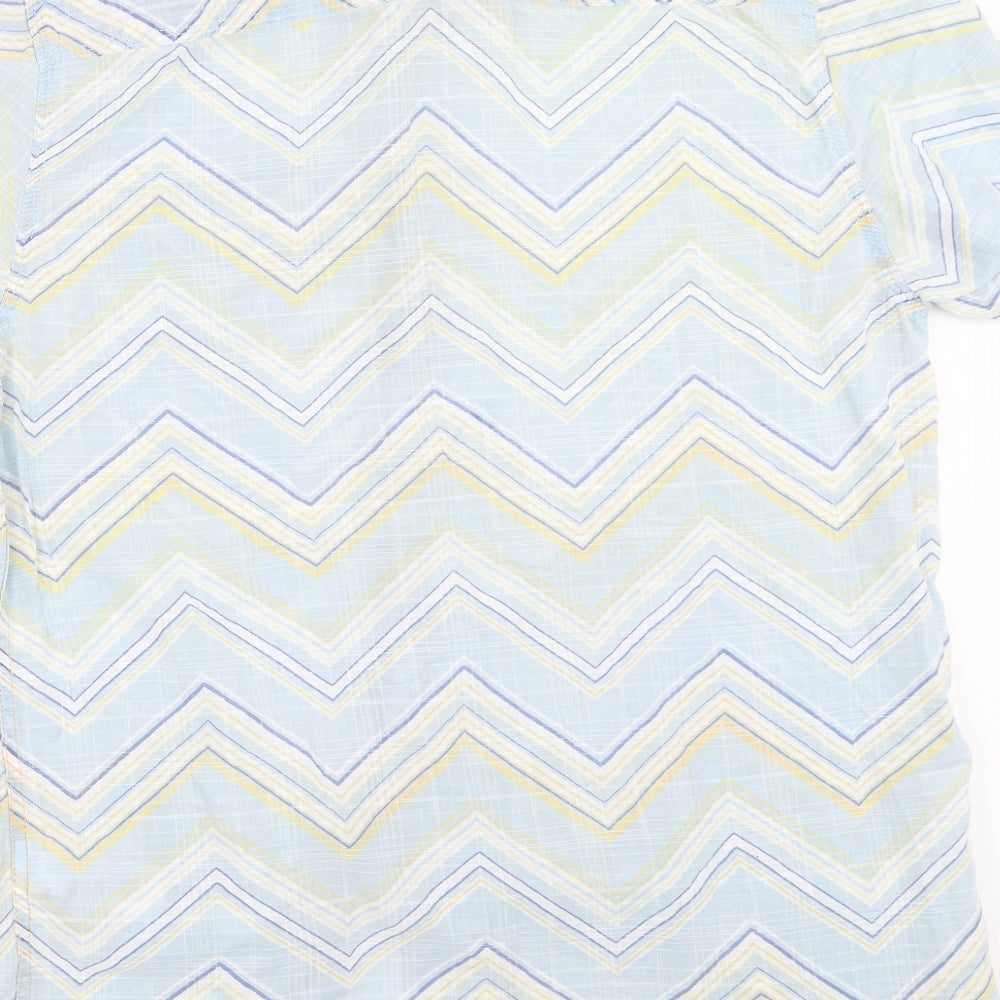 Debenhams Mens Blue Button-Up Size L