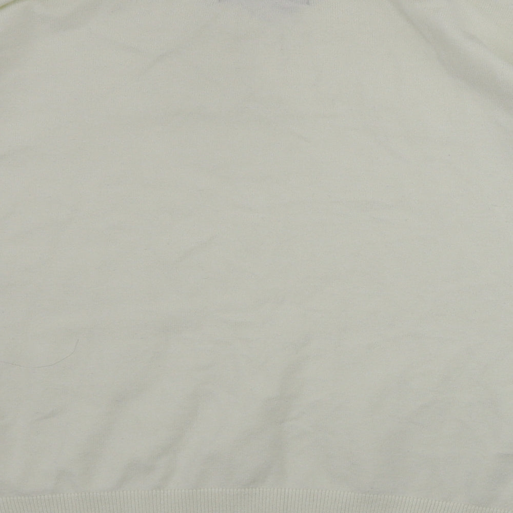 Marks & Spencer Womens Ivory Pullover Jumper Size S