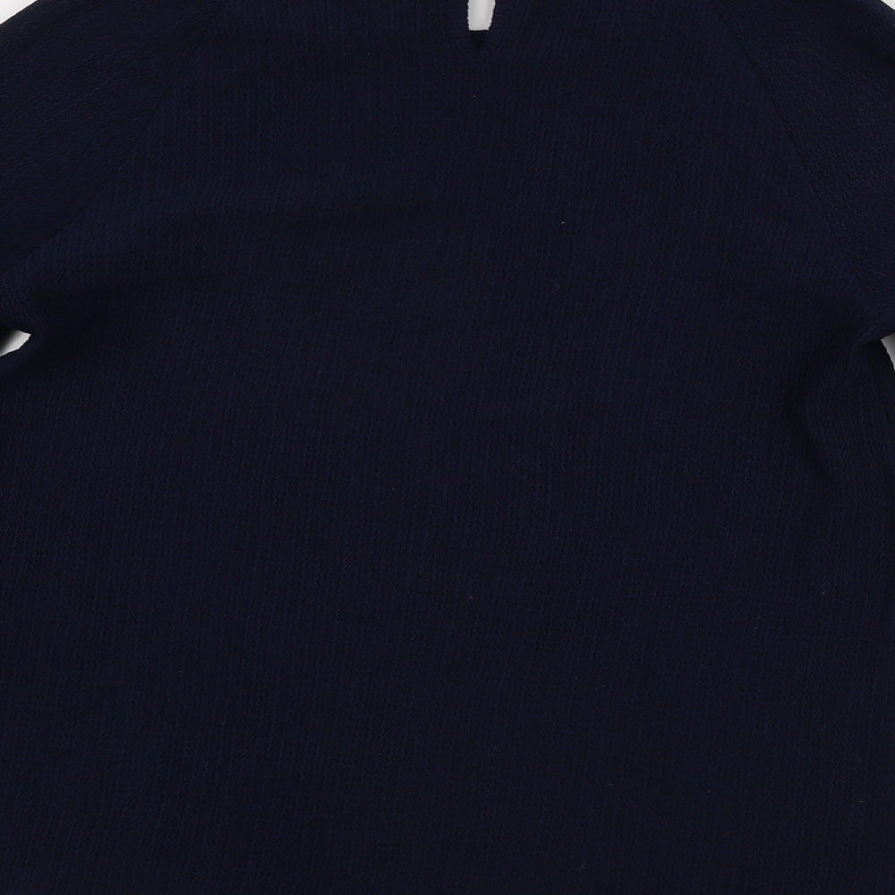 Marks and Spencer Womens Blue Pullover Jumper Size 8