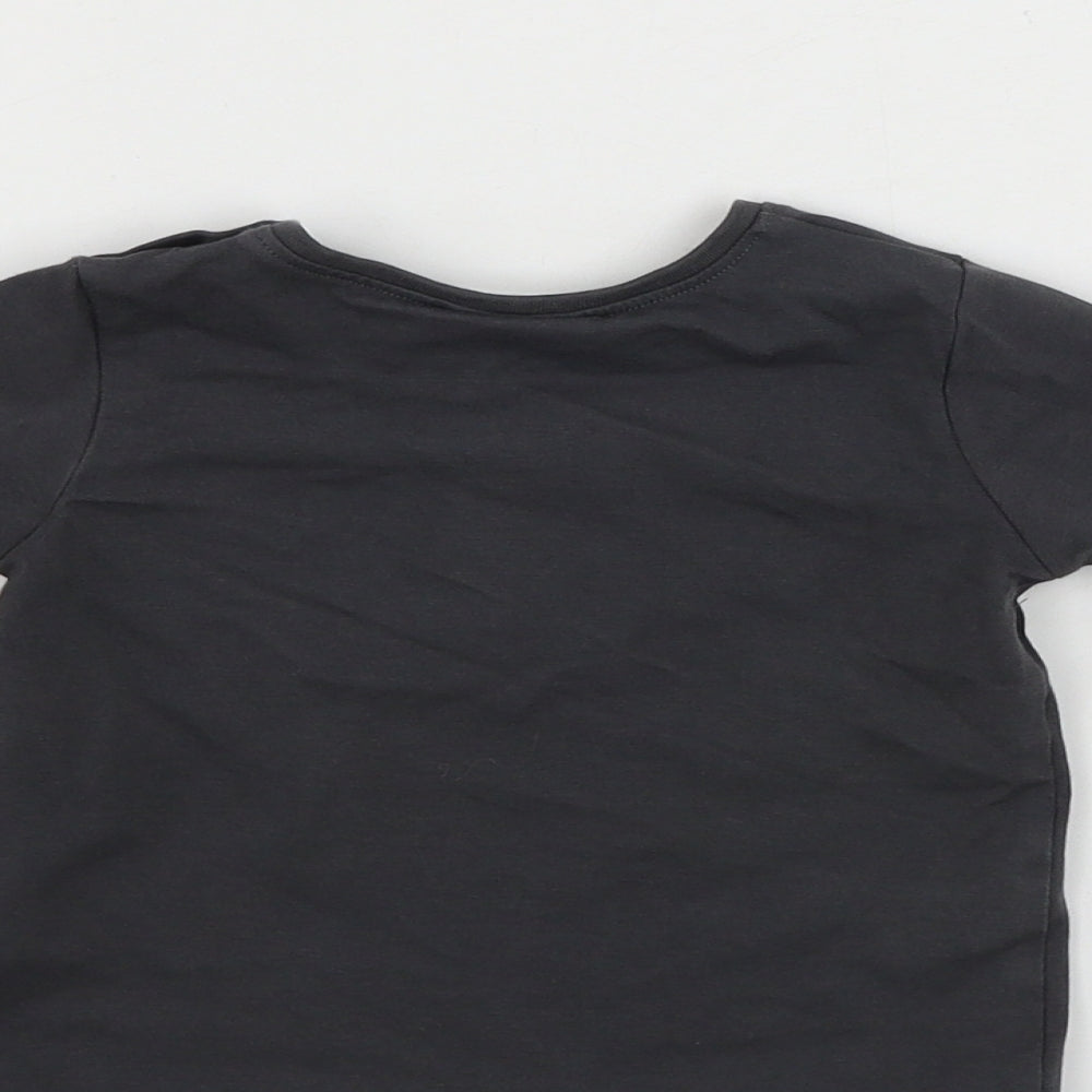 NEXT Boys Grey Basic T-Shirt Size 6-9 Months