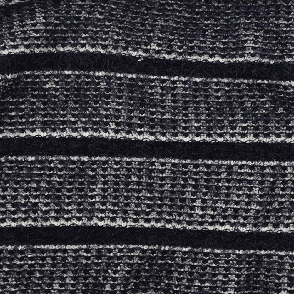 TU Womens Blue Striped Pullover Jumper Size 16