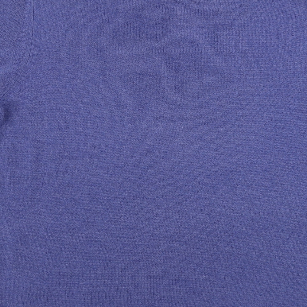 Marks & Spencer Womens Blue Pullover Jumper Size 8