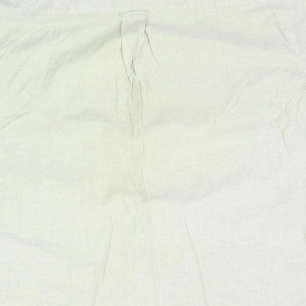 EA Menswear Mens Green Button-Up Size XL