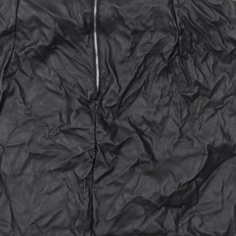 SheIn Womens Black Mini Skirt Size 4XL