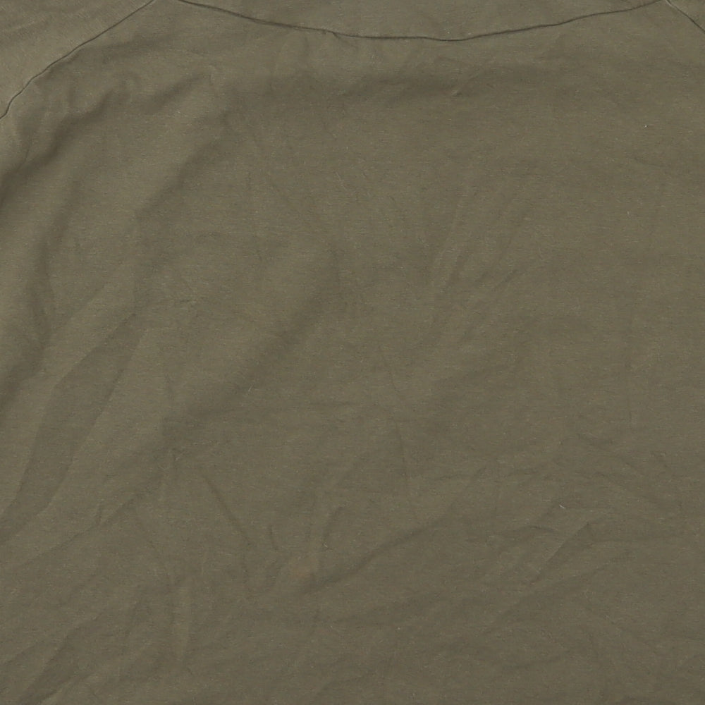 LABEL BE Womens Green Basic Blouse Size 16