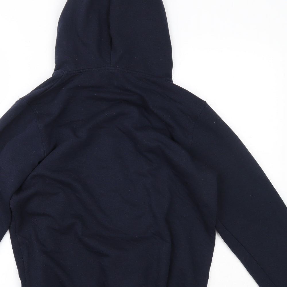 aspirant Mens Blue Pullover Hoodie Size M