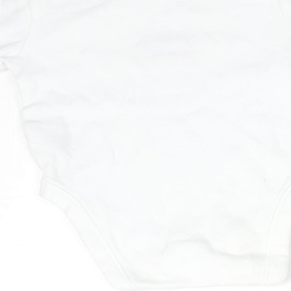 Primark Baby White Babygrow One-Piece Size 3-6 Months - DADDY'S LITTLE MONSTER