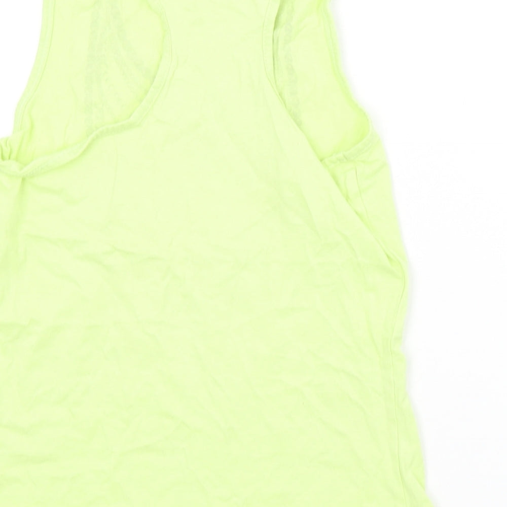 George Girls Green Basic Tank Size 9-10 Years