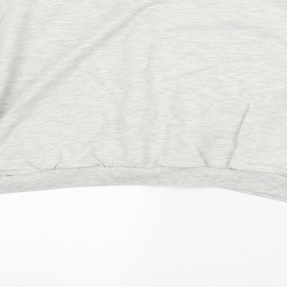 ASOS Womens Grey Pullover Sweatshirt Size 16