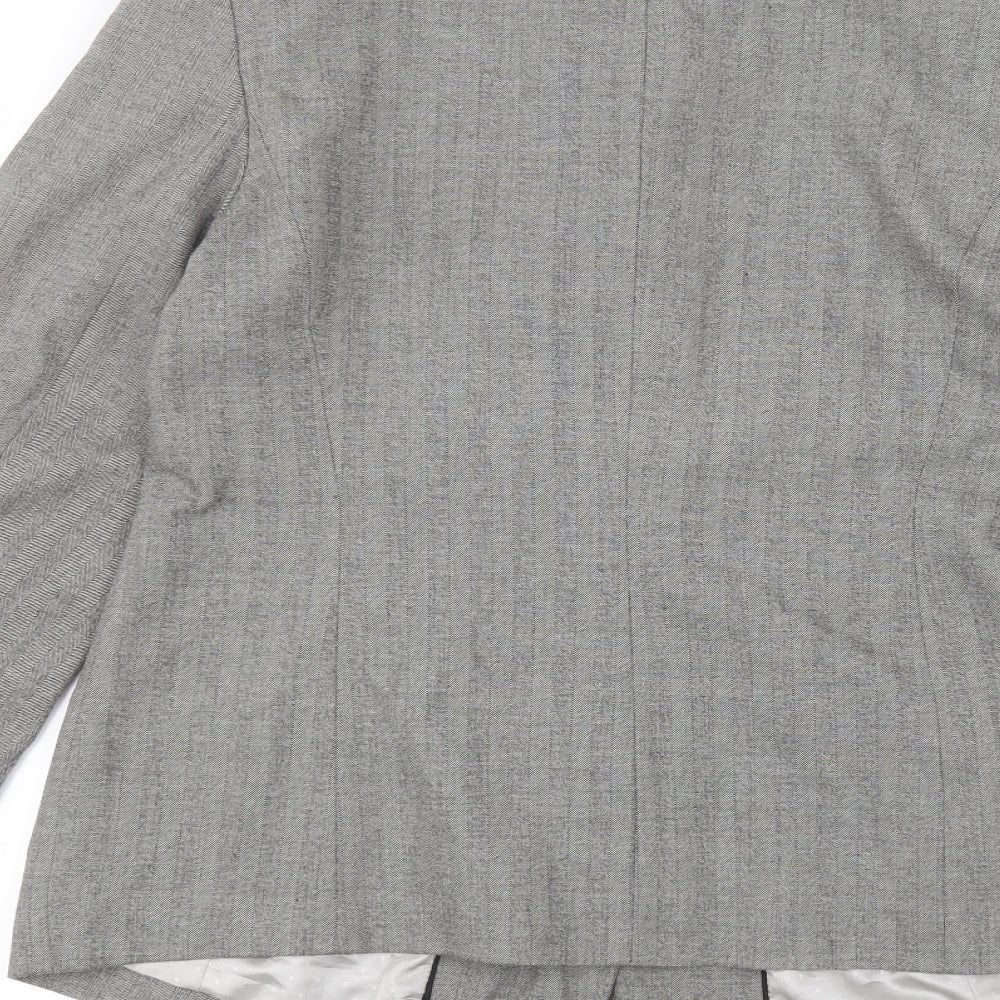 Debinhams Womens Grey Jacket Size 14
