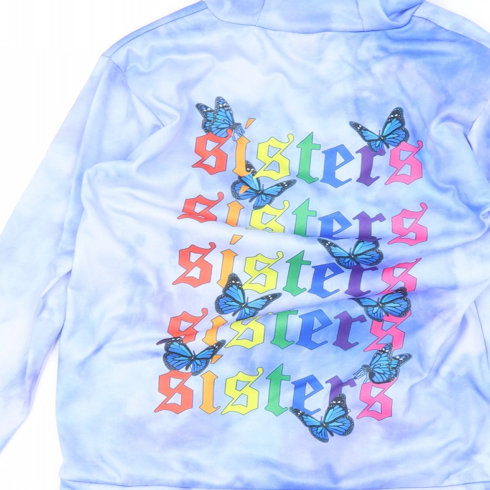 Preworn Womens Blue Pullover Hoodie Size S