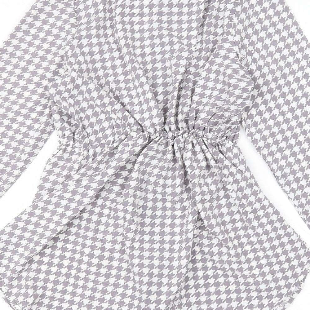 SheIn Womens Grey A-Line Size XL