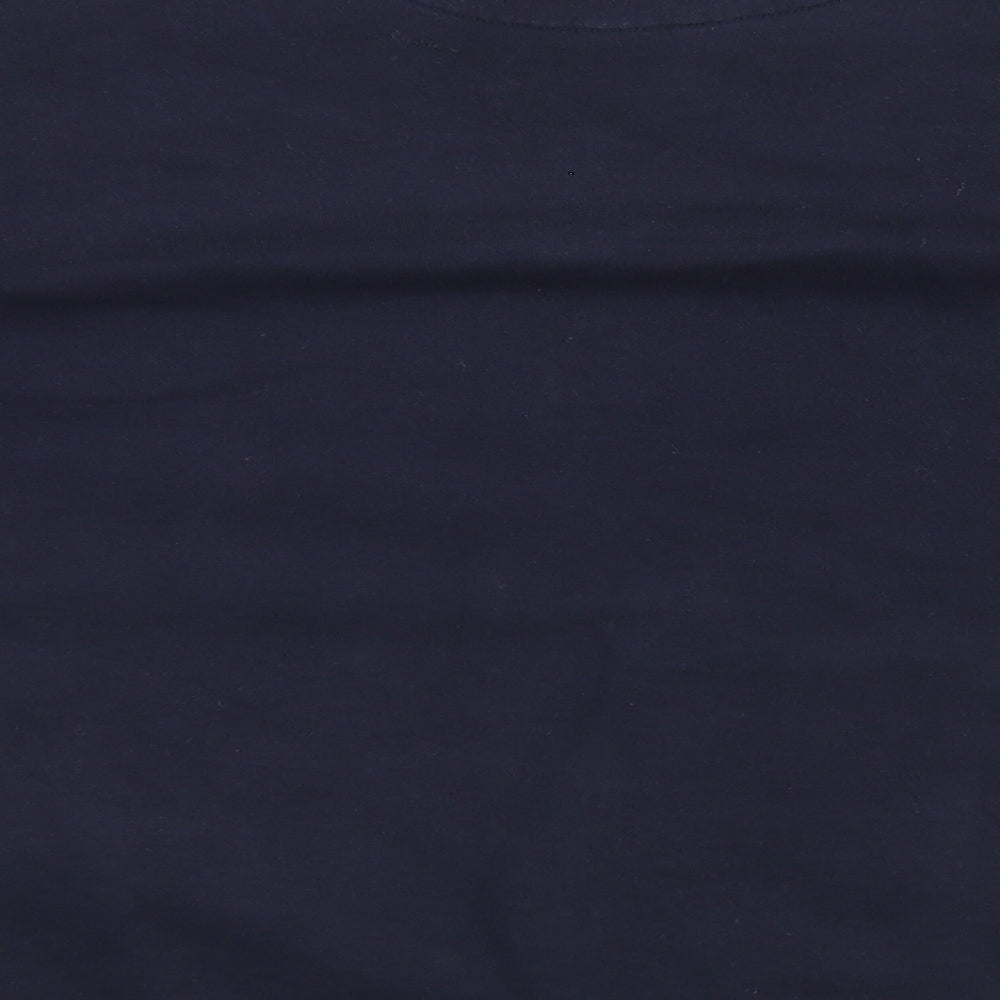 Easy Mens Blue Pullover Jumper Size XL