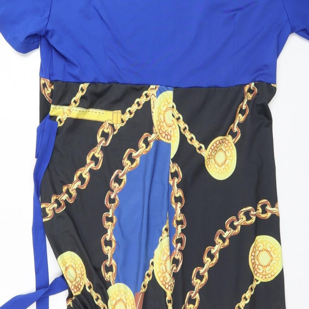 Preworn Womens Blue A-Line Size 36