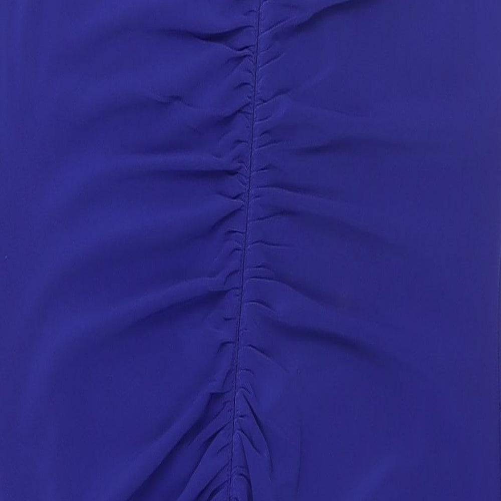 Scarlett Womens Blue Pencil Dress Size 10