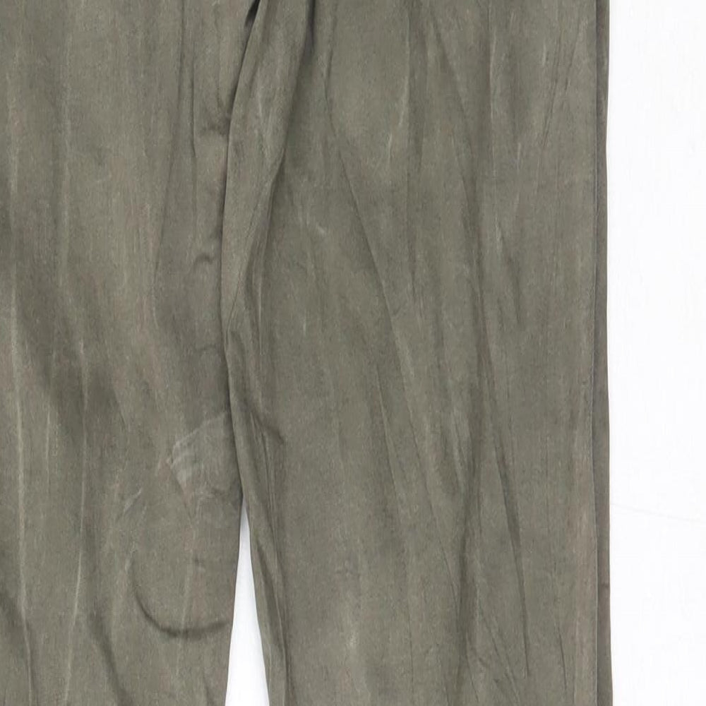 Sinsay Womens Green Skinny Jeans Size M L27 in - elastic cuffs